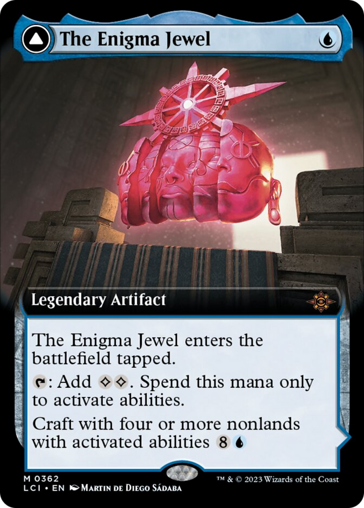 The Enigma Jewel // Locus of Enlightenment (Extended Art) [The Lost Caverns of Ixalan] | Red Riot Games CA