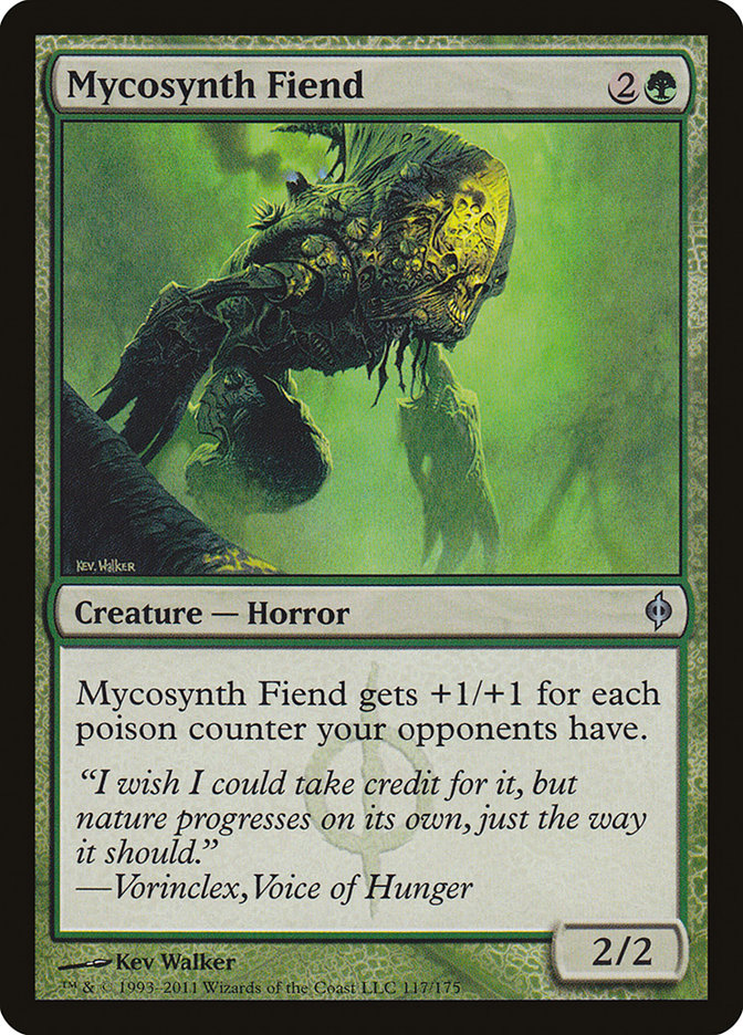 Mycosynth Fiend [New Phyrexia] | Red Riot Games CA