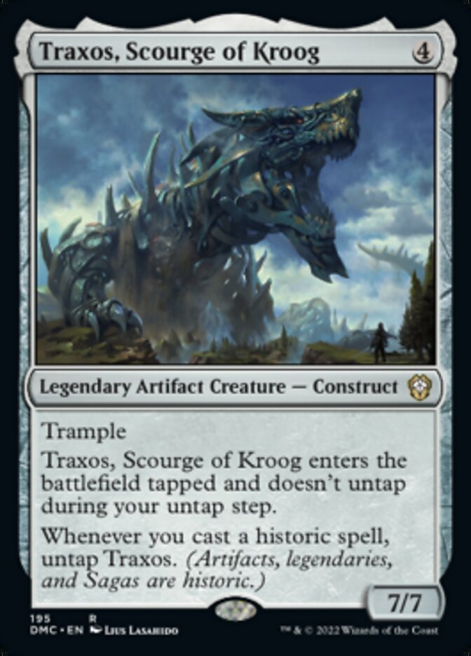 Traxos, Scourge of Kroog [Dominaria United Commander] | Red Riot Games CA