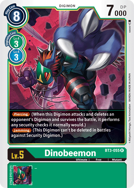 Dinobeemon [BT3-055] [Release Special Booster Ver.1.5] | Red Riot Games CA