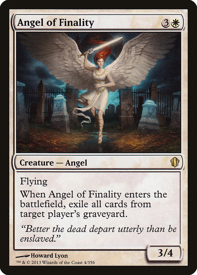 Angel of Finality [Commander 2013] | Red Riot Games CA