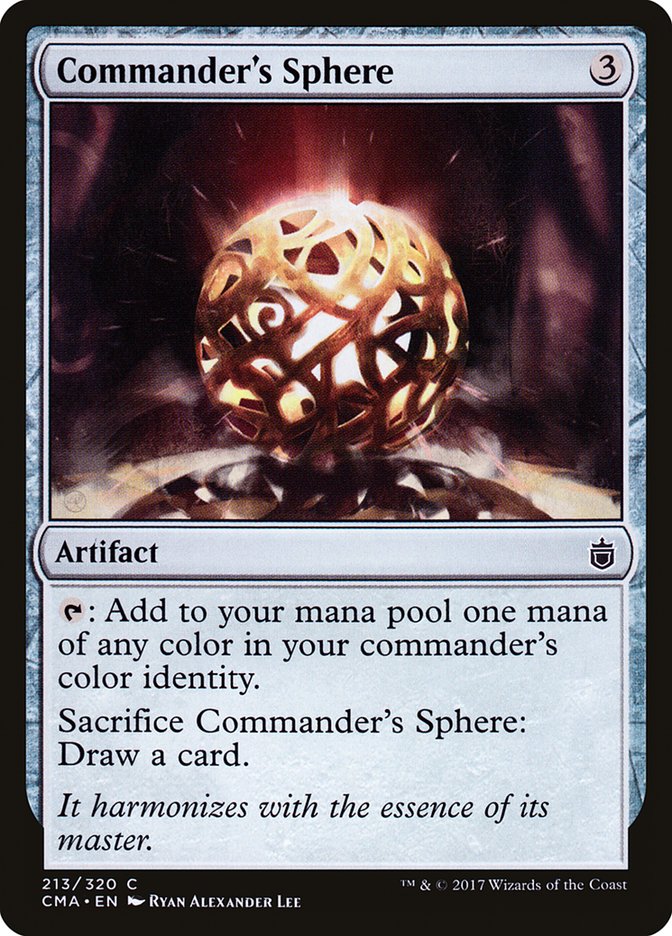 Commander's Sphere [Commander Anthology] | Red Riot Games CA