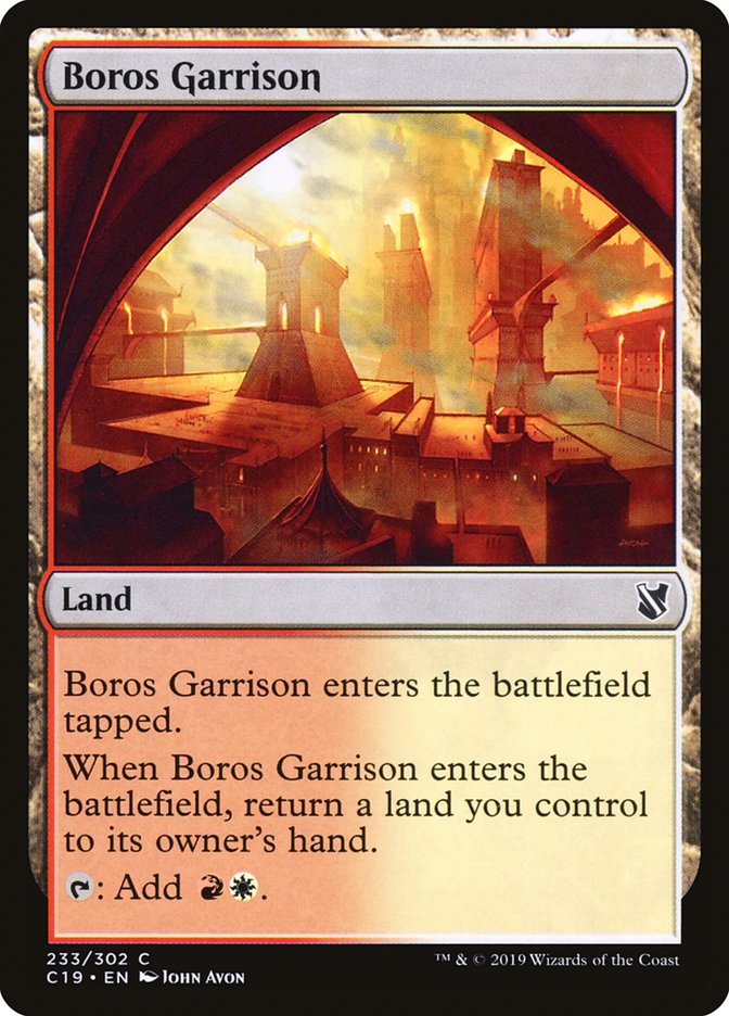 Boros Garrison [Commander 2019] | Red Riot Games CA