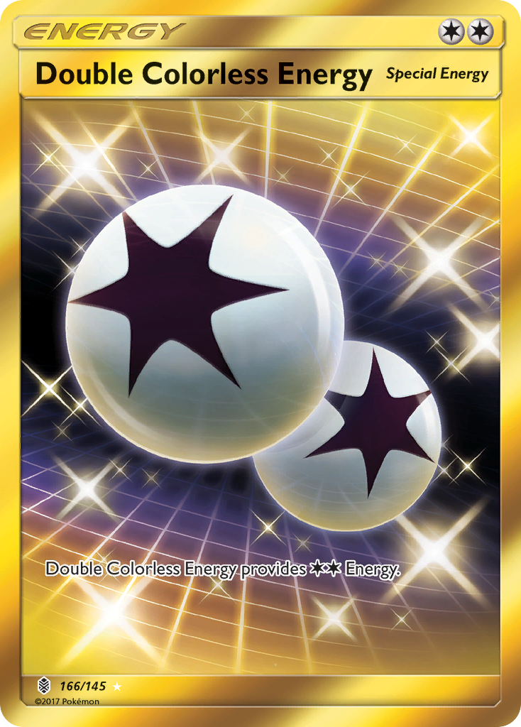Double Colorless Energy (166/145) [Sun & Moon: Guardians Rising] | Red Riot Games CA