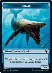 Beast (010) // Whale Double-Sided Token [Commander 2021 Tokens] | Red Riot Games CA