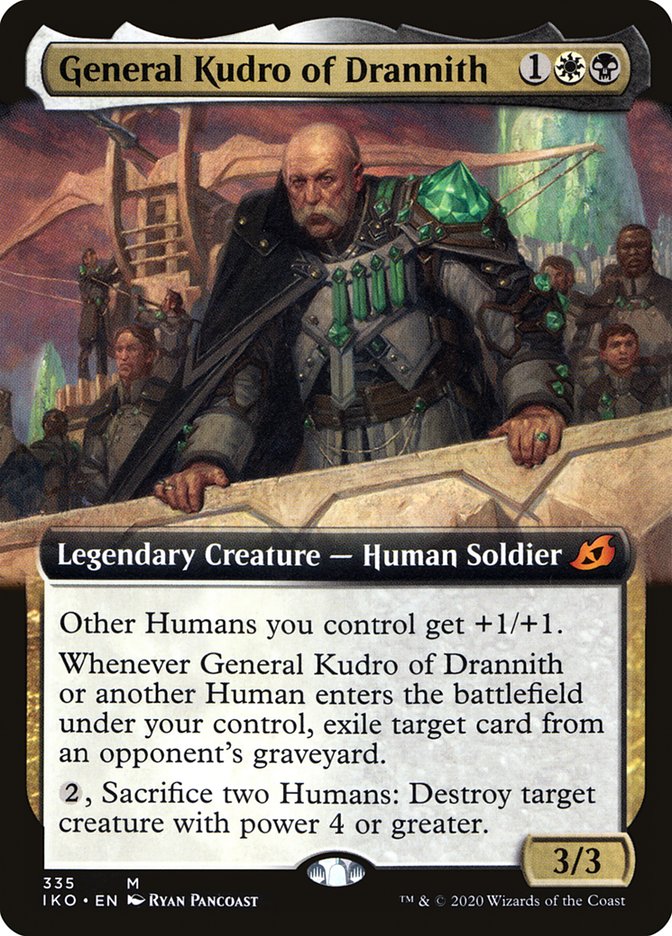 General Kudro of Drannith (Extended Art) [Ikoria: Lair of Behemoths] | Red Riot Games CA