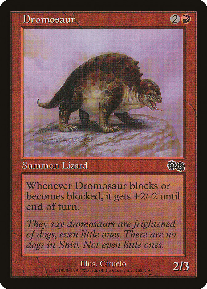 Dromosaur [Urza's Saga] | Red Riot Games CA