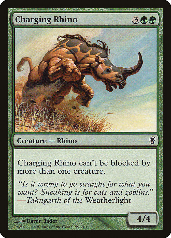 Charging Rhino [Conspiracy] | Red Riot Games CA