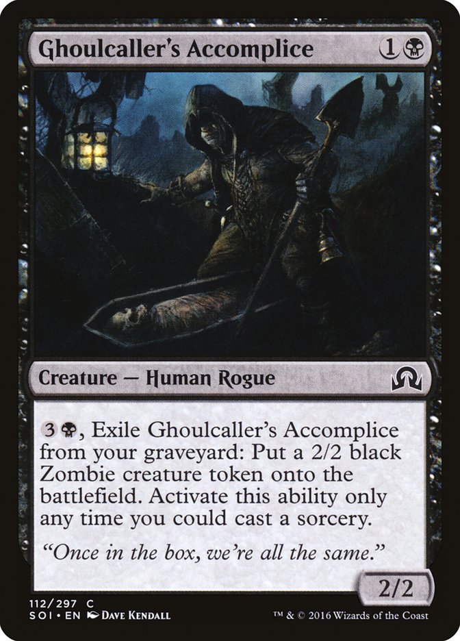Ghoulcaller's Accomplice [Shadows over Innistrad] | Red Riot Games CA