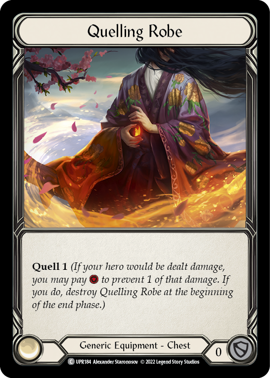 Quelling Robe [UPR184] (Uprising)  Cold Foil | Red Riot Games CA