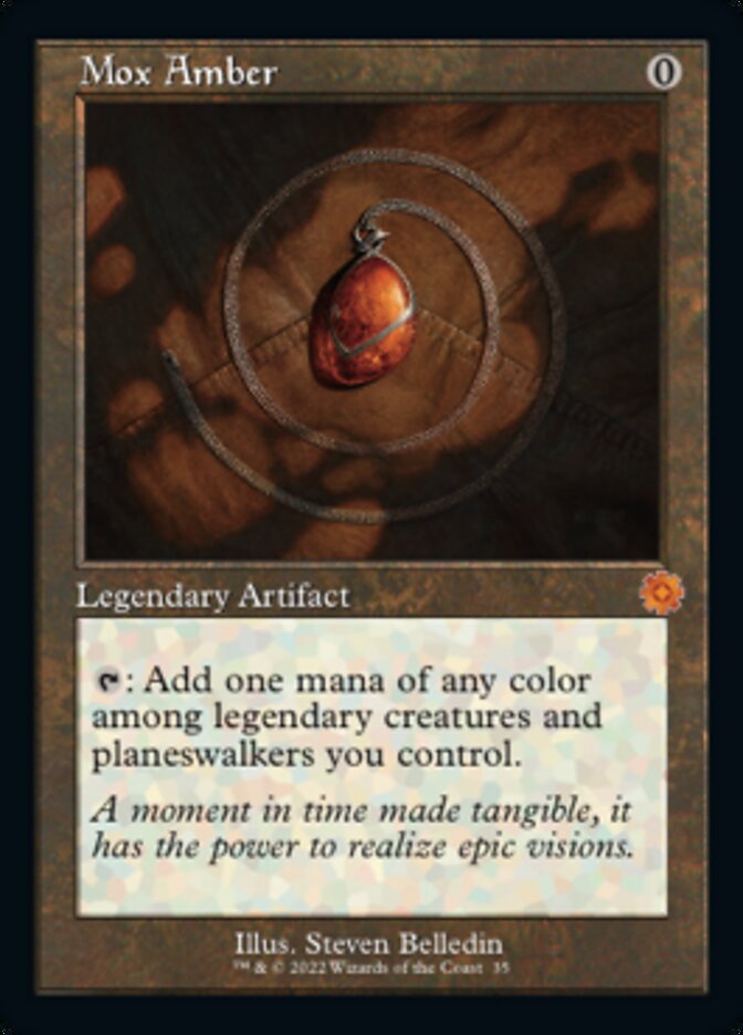 Mox Amber (Retro) [The Brothers' War Retro Artifacts] | Red Riot Games CA