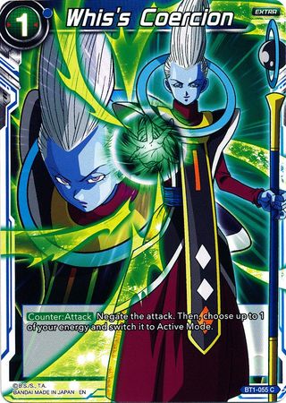 Whis's Coercion (Alternate Art) (BT1-055) [Special Anniversary Set] | Red Riot Games CA