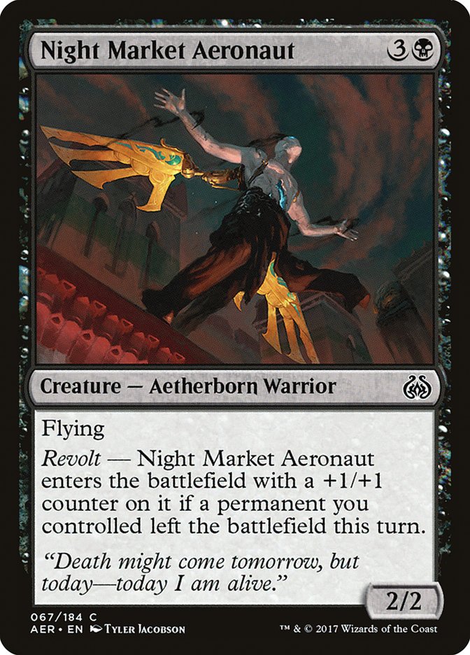 Night Market Aeronaut [Aether Revolt] | Red Riot Games CA