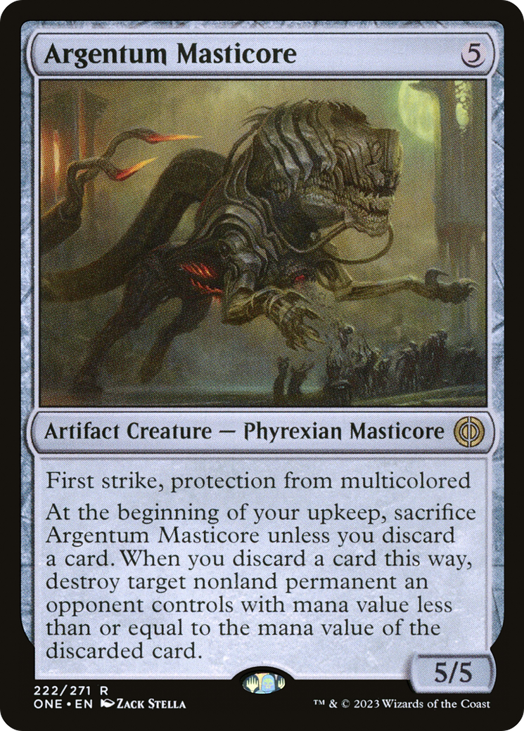 Argentum Masticore [Phyrexia: All Will Be One] | Red Riot Games CA