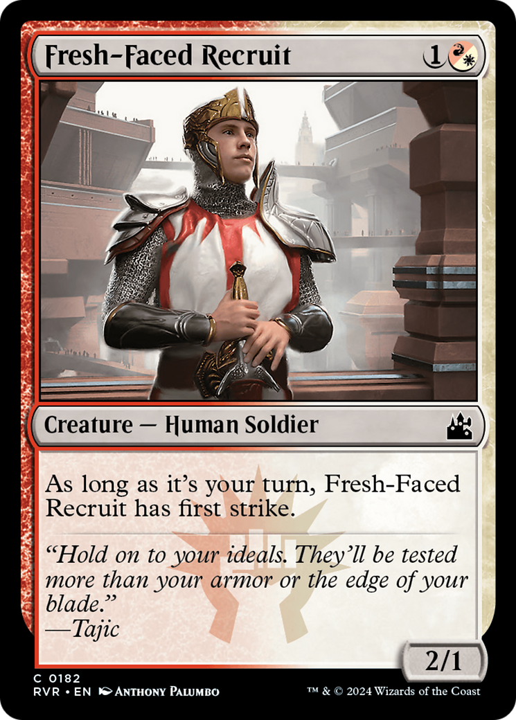 Fresh-Faced Recruit [Ravnica Remastered] | Red Riot Games CA