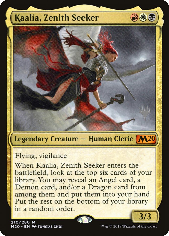 Kaalia, Zenith Seeker (Promo Pack) [Core Set 2020 Promos] | Red Riot Games CA