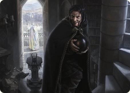 Grima, Saruman's Footman Art Card [The Lord of the Rings: Tales of Middle-earth Art Series] | Red Riot Games CA