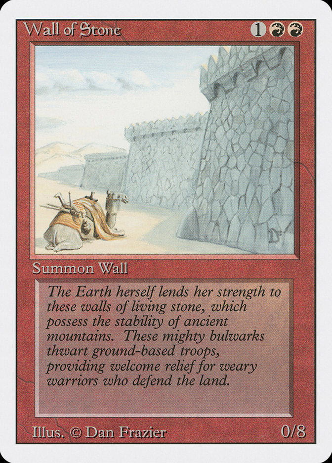 Wall of Stone [Revised Edition] | Red Riot Games CA