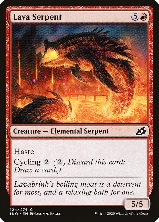Lava Serpent [Ikoria: Lair of Behemoths] | Red Riot Games CA