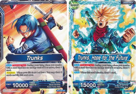 Trunks // Trunks, Hope for the Future (BT2-035) [Union Force] | Red Riot Games CA