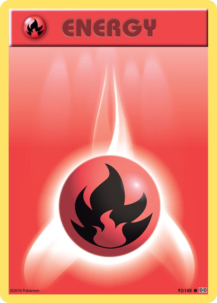 Fire Energy (92/108) [XY: Evolutions] | Red Riot Games CA