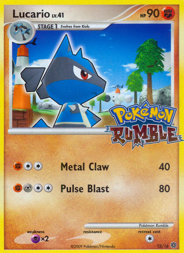 Lucario (12/16) [Pokémon Rumble] | Red Riot Games CA