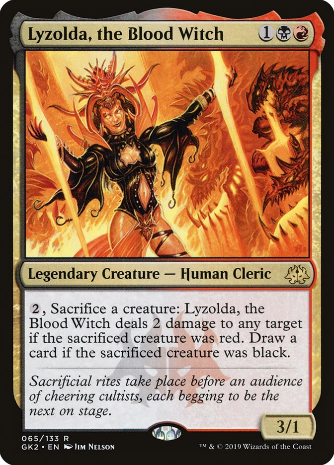 Lyzolda, the Blood Witch [Ravnica Allegiance Guild Kit] | Red Riot Games CA