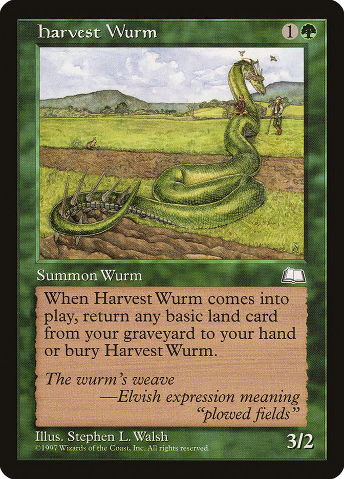 Harvest Wurm [Weatherlight] | Red Riot Games CA