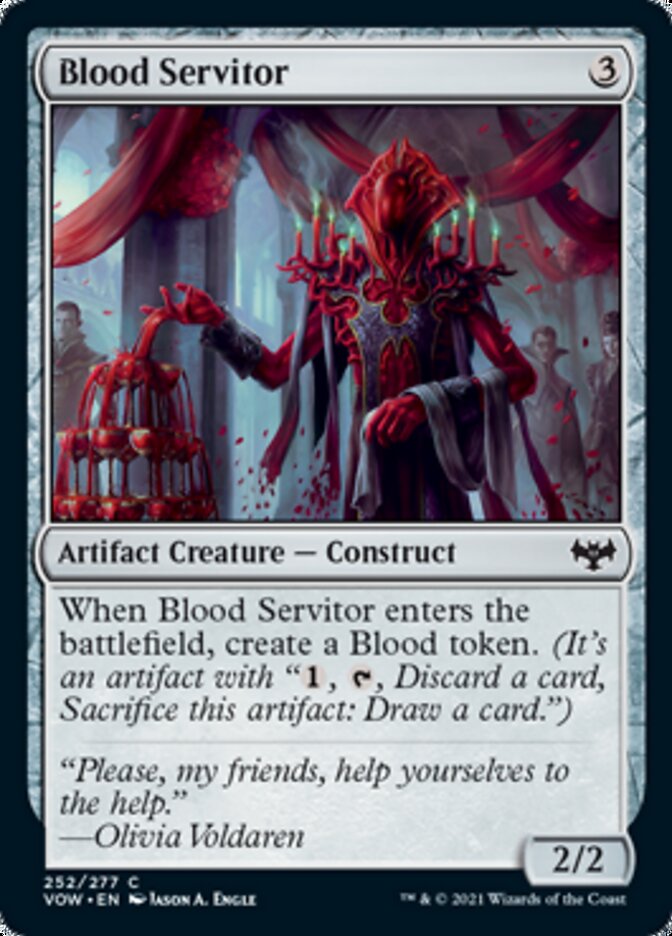 Blood Servitor [Innistrad: Crimson Vow] | Red Riot Games CA