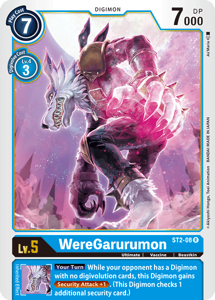 WereGarurumon [ST2-08] [Starter Deck: Cocytus Blue] | Red Riot Games CA