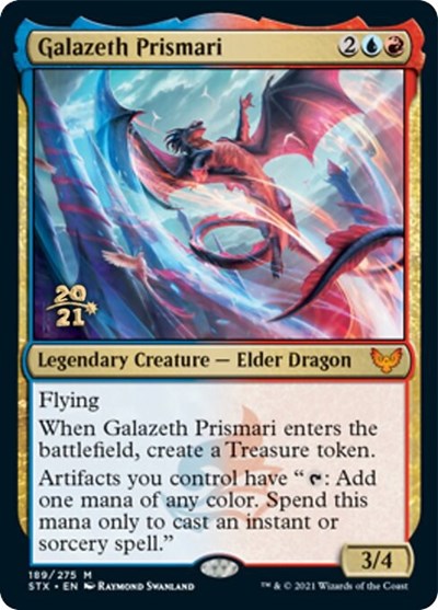 Galazeth Prismari [Strixhaven: School of Mages Prerelease Promos] | Red Riot Games CA