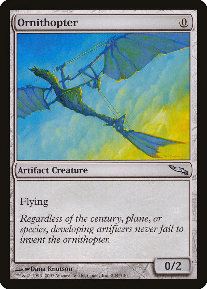 Ornithopter [Mirrodin] | Red Riot Games CA