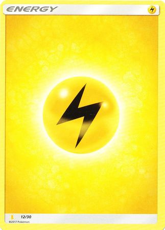 Lightning Energy (12/30) [Sun & Moon: Trainer Kit - Alolan Raichu] | Red Riot Games CA