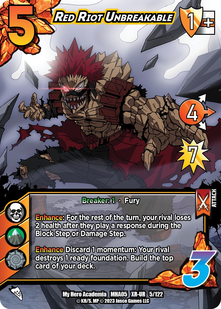 Red Riot Unbreakable (XR) [Undaunted Raid]