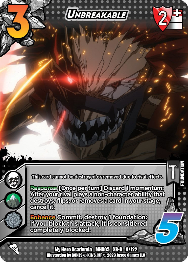 Unbreakable (XR) [Undaunted Raid] – Red Riot Games CA