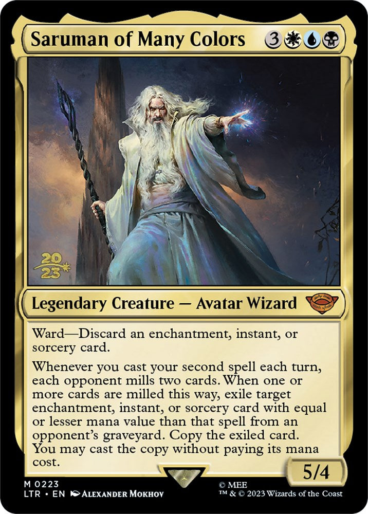 Saruman of Many Colors [The Lord of the Rings: Tales of Middle-Earth Prerelease Promos] | Red Riot Games CA