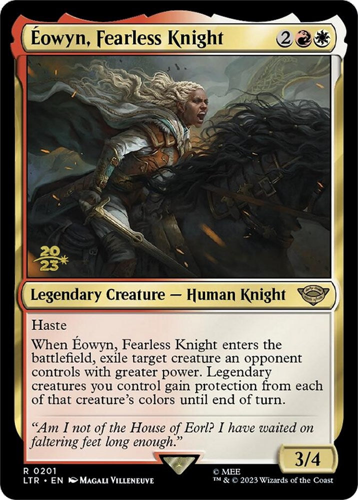 Eowyn, Fearless Knight [The Lord of the Rings: Tales of Middle-Earth Prerelease Promos] | Red Riot Games CA