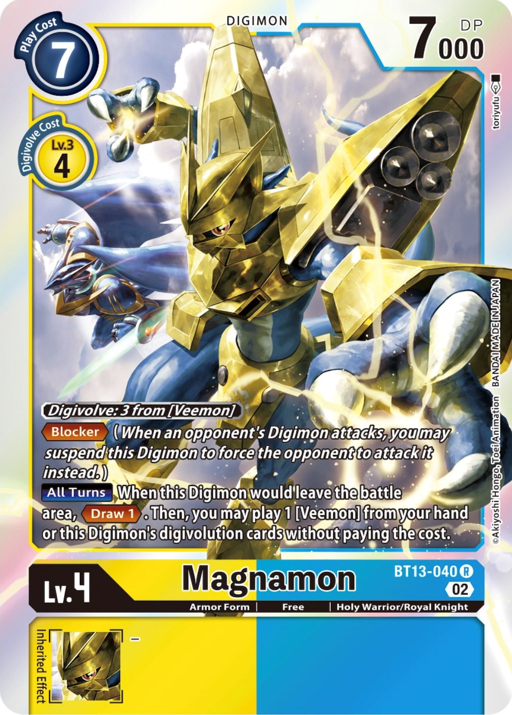 Magnamon [BT13-040] [Versus Royal Knights Booster] | Red Riot Games CA