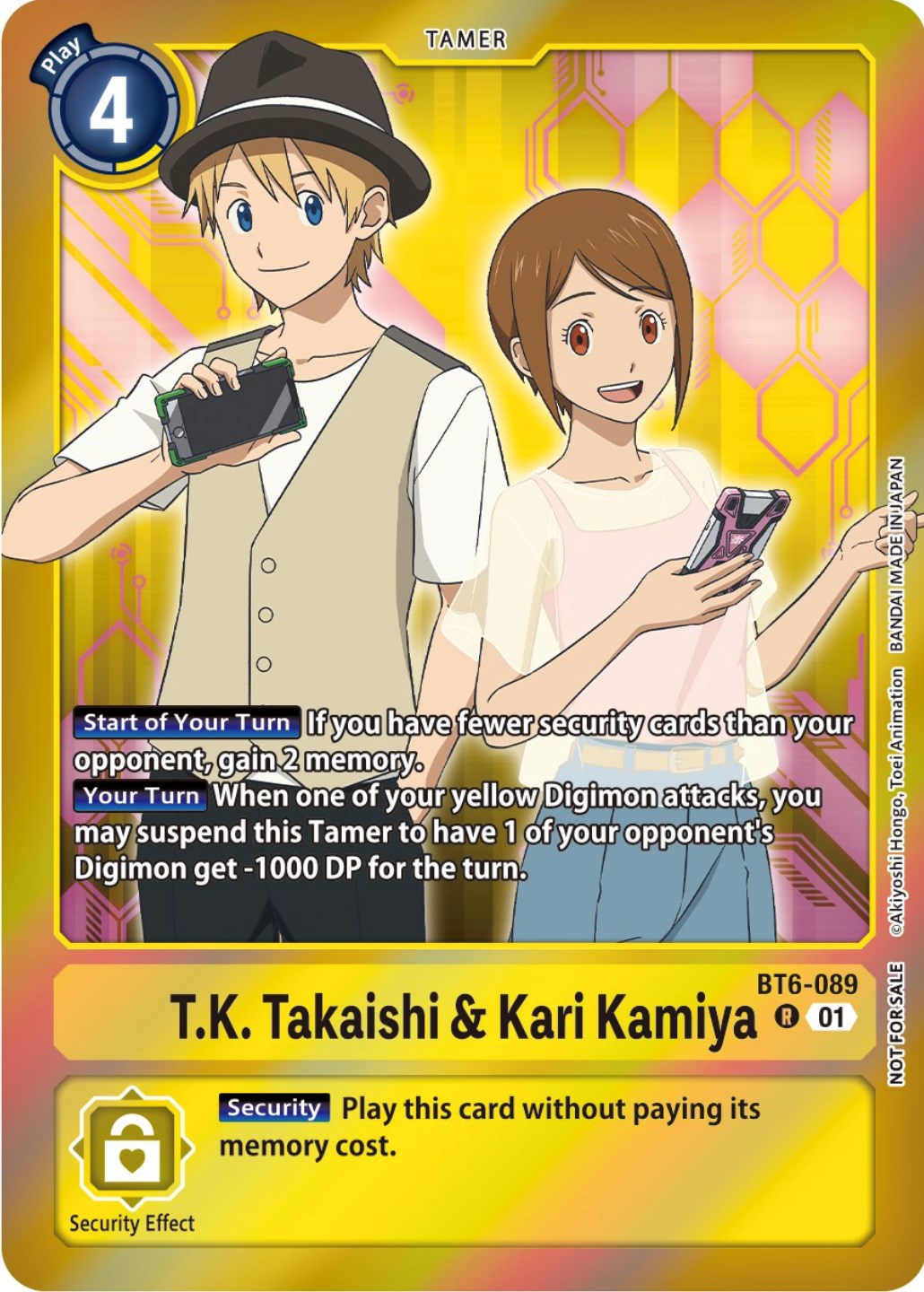 T.K. Takaishi & Kari Kamiya [BT6-089] (Event Pack 5) [Double Diamond Promos] | Red Riot Games CA