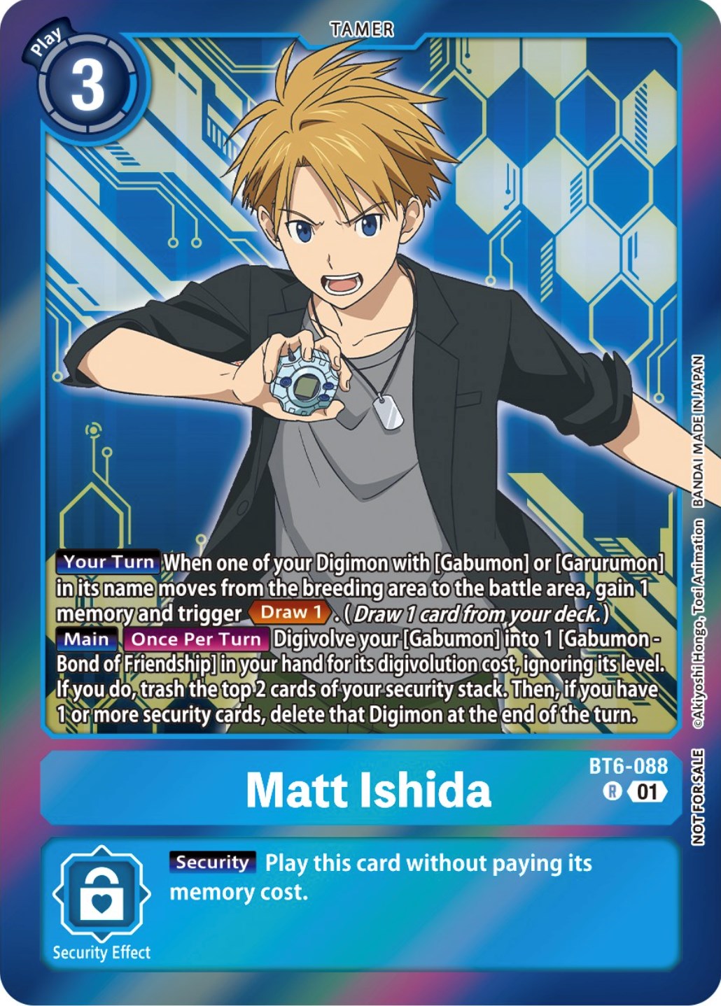 Matt Ishida [BT6-088] (Event Pack 5) [Double Diamond Promos] | Red Riot Games CA