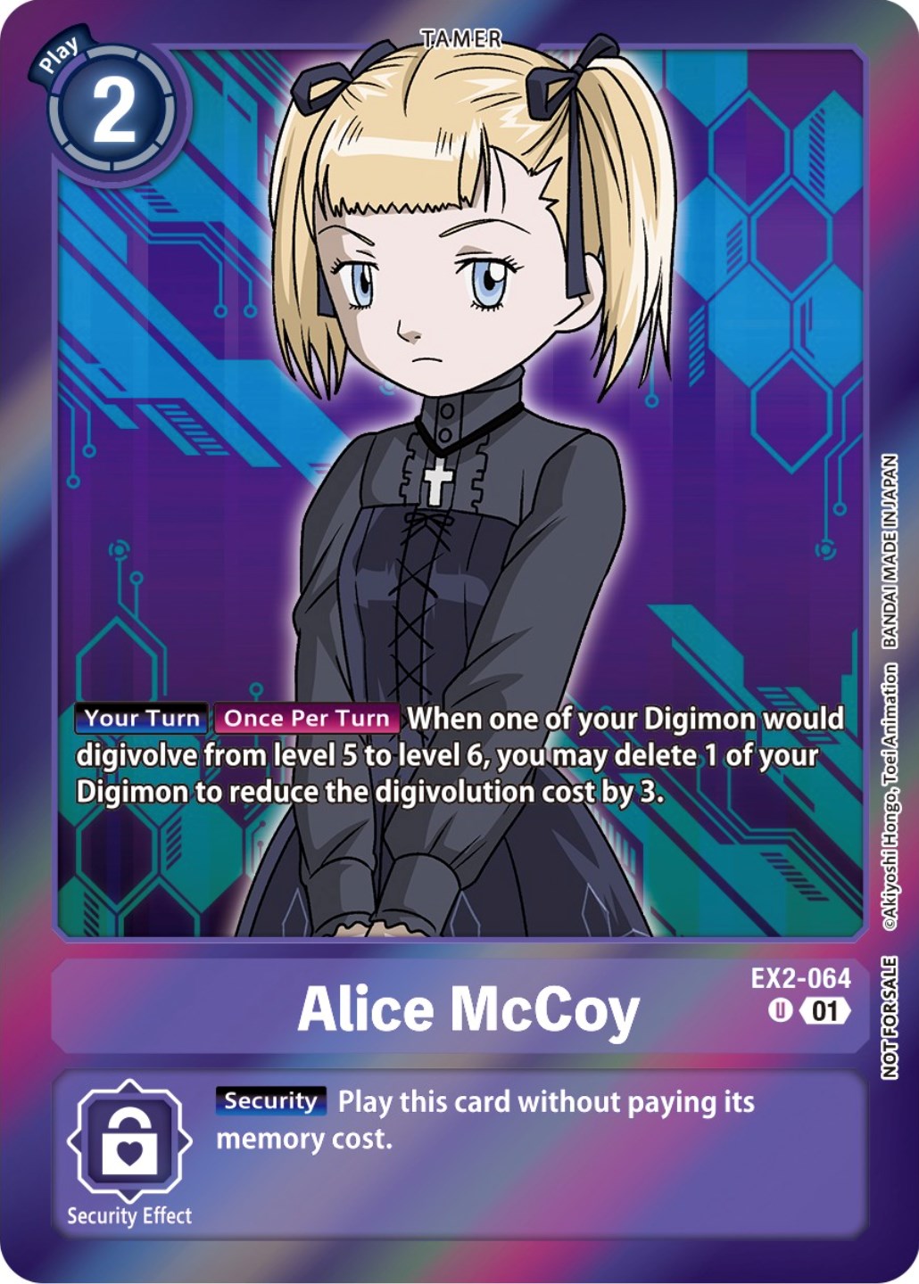 Alice McCoy [EX2-064] (Event Pack 5) [Digital Hazard Promos] | Red Riot Games CA
