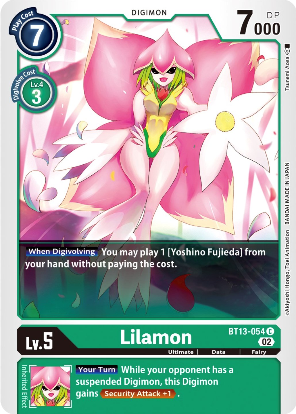 Lilamon [BT13-054] [Versus Royal Knights Booster] | Red Riot Games CA