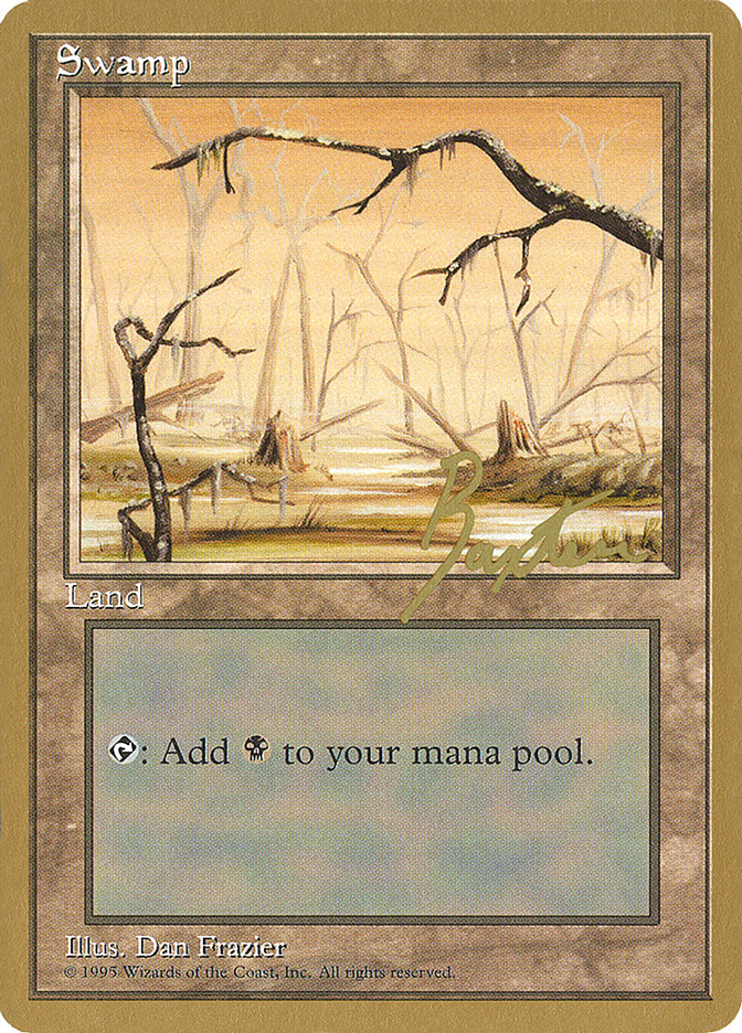 Swamp (gb370) (George Baxter) [Pro Tour Collector Set] | Red Riot Games CA