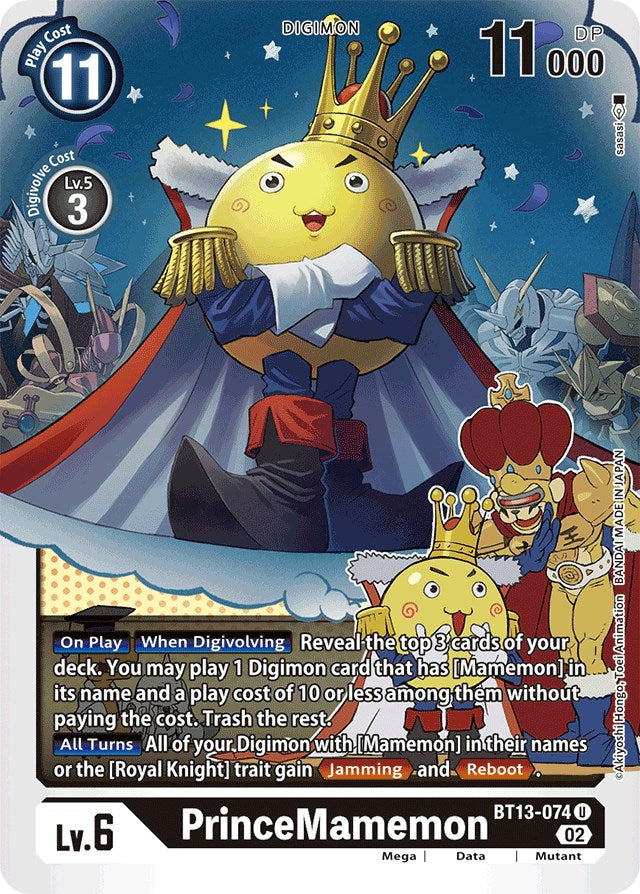 PrinceMamemon [BT13-074] [Versus Royal Knights Booster] | Red Riot Games CA
