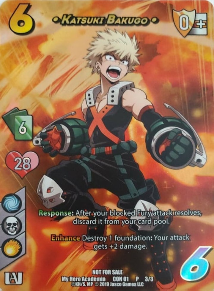 Katsuki Bakugo [Undaunted Raid] | Red Riot Games CA