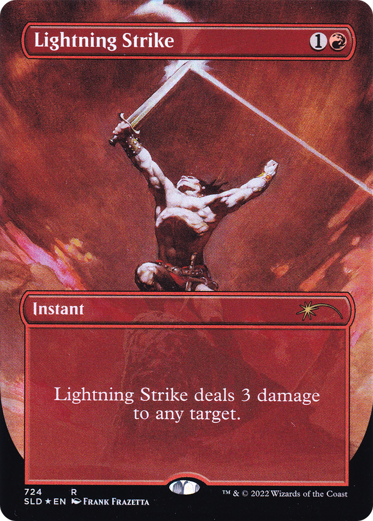Lightning Strike (Borderless) [Secret Lair Drop Promos] | Red Riot Games CA