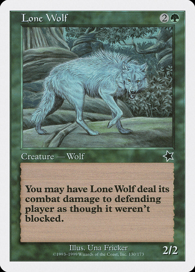 Lone Wolf [Starter 1999] | Red Riot Games CA