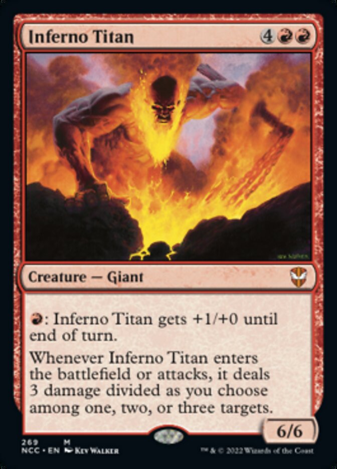 Inferno Titan [Streets of New Capenna Commander] | Red Riot Games CA
