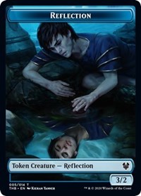 Reflection // Satyr Double-Sided Token [Theros Beyond Death Tokens] | Red Riot Games CA
