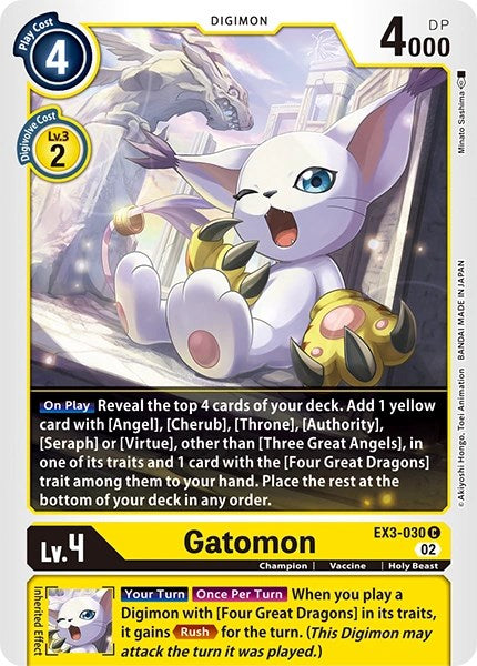 Gatomon [EX3-030] [Revision Pack Cards] | Red Riot Games CA